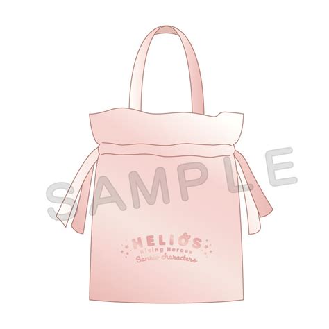 Helios Rising Heroes X Sanrio Characters Satin Tote Bag A South Sector