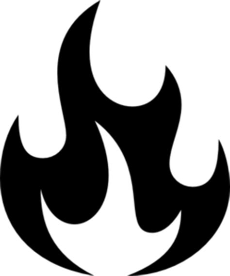 Flames Clipart Black And White - Black And White Flame Clipart Flames Black And White Clipart ...