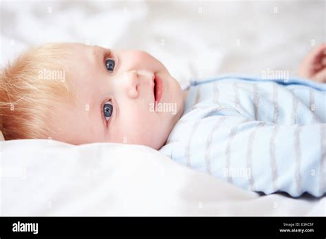 Boy Lying In Bed Bed Hi Res Stock Photography And Images Alamy
