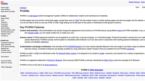 Best 18 Open Source Free Wiki Engines For Teams And Enterprise