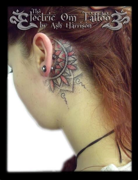 Dotwork Mandala Head Tattoo By Ash Harrison On Deviantart Tattoos