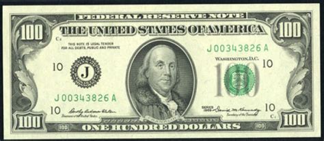 Printable Realistic 100 Dollar Bill