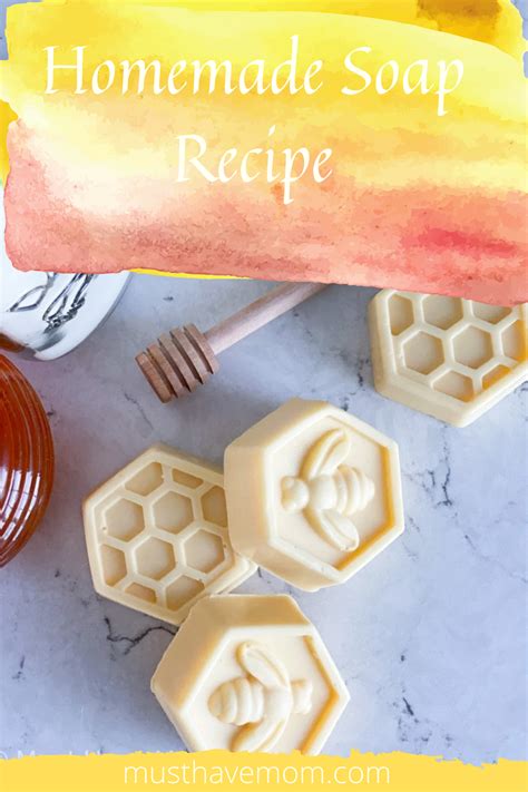 Homemade Soap Recipes Homemade Crafts Easy Homemade Bee Party Favors Bee Theme Party