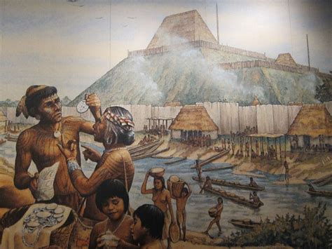 Mississippian Cahokia Civilization Indians Of North America Pyramids Cahokia