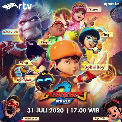 Boboiboy the new kid in town, lives with his grandfather who makes a living by selling chocholate products on a thanks to the popularity of tok aba's chocolate stall, boboiboy has manage to make new friends with gopal, ying and yaya. Malaysian Animated Blockbuster BoBoiBoy Movie 2 Comes to ...