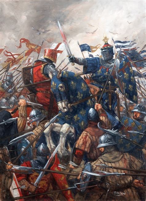 Battle Of Agincourt Hundred Years War By Ugo Pinson Ugopinson