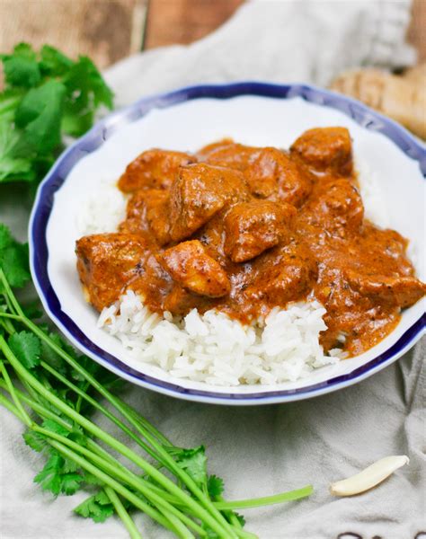 This healthier creamy butter chicken more than satisfies your craving for the indian restaurant down the street. Creamy Indian Butter Chicken - Erica Julson