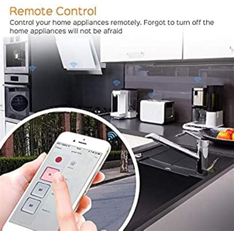 WiFi Smart Power Strip, Panamalar Wireless Multi Sockets ...