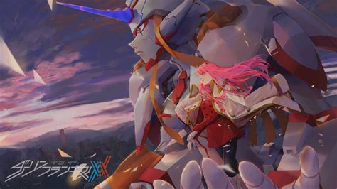 Darling In The FranXX Zero Two On Strelizia Hand K K HD Anime Wallpapers HD Wallpapers ID