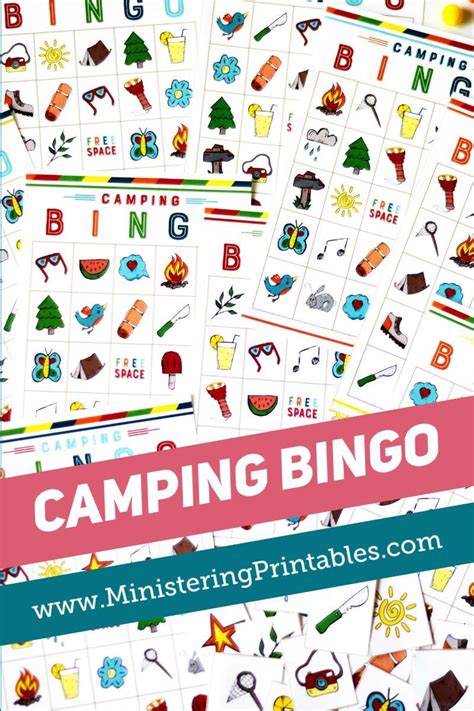 Free Printable Camping Bingo