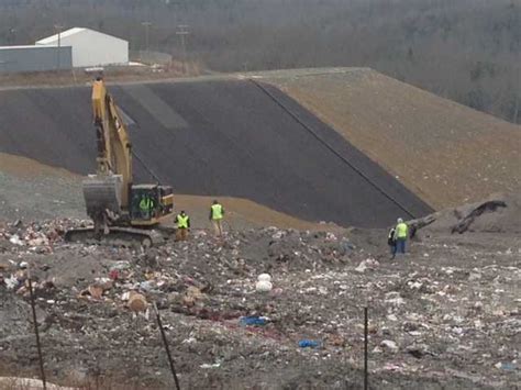 Images Authorities Search Landfill For Body Parts