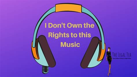 I Dont Own The Rights To This Music Youtube