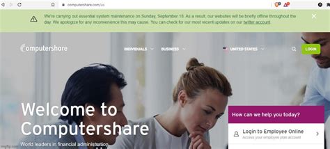 Computershare Planned Outages On Sunday So You Apes Trying To Log In