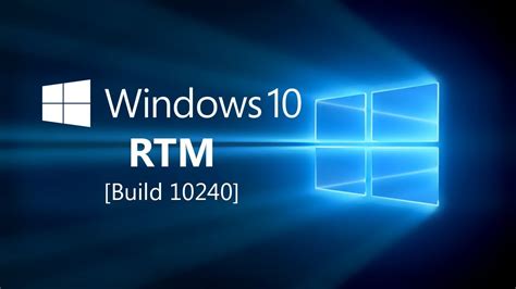 Recensione Windows 10 Rtm Build 10240 Youtube