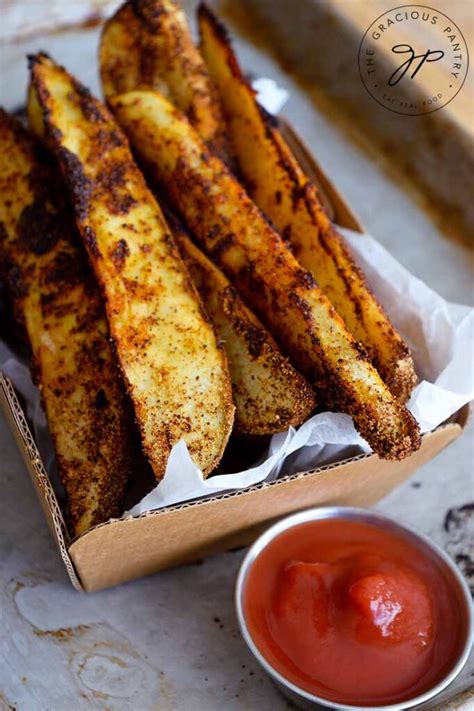 They are so tasty, crunchy, and comforting. Potato Wedges Recipe | The Gracious Pantry | Healthy ...