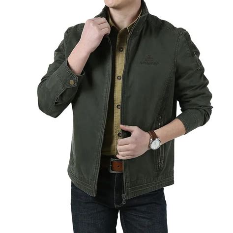 High Quality 100 Cotton Men Jacket Business Casual Spring And Autumn