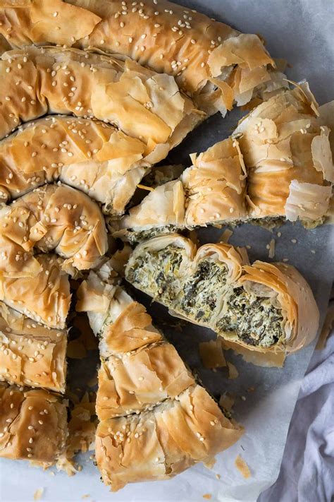 What i love most about this dish is that it is super high in iron which is often needed in a vegan diet. Vegan Spanakopita Spiral - Domestic Gothess