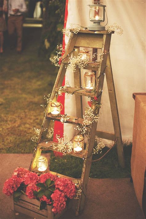 How To Decorate Your Vintage Wedding With Seemly Useless Ladders Artofit