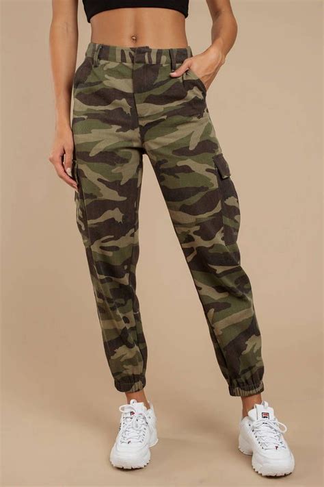 Yorki Olive Multi Camo Cargo Pants Camo Outfits Pants For Women