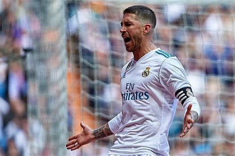 Report Real Madrids Sergio Ramos Could Be Banned For Champions League