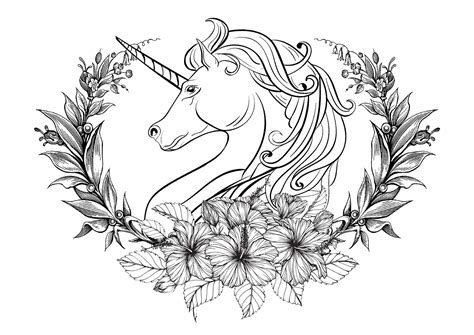 10 Unicorn Coloring Pages Print | Unicorn pictures to color, Unicorn