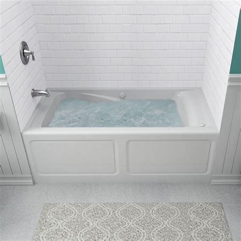 American Standard Everclean 60 In Acrylic Left Drain Rectangular