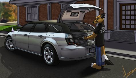 Peter And His Dodge Magnum Hearse By Frederickvonfappel On Deviantart