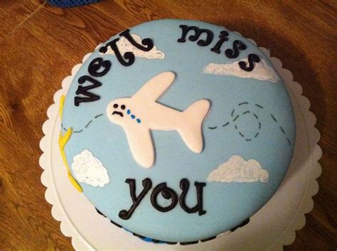Bid farewell or goodbye with a cake or a cupcake, put a smile on the person's face, order farewell cakes and cupcakes in and around mumbai call +91 8454004444. Goodbye cake — Other Cakes | Cake ideas | Pinterest