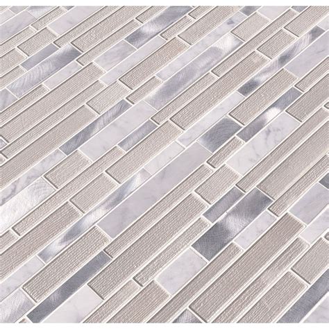 Check spelling or type a new query. White Wave Interlocking Pattern 4mm Glass Wall Tile ...