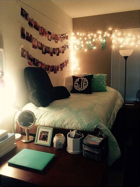 ️️42 Cute Dorm Room Decor Ideas With Small Space Hacks 2 In 2020