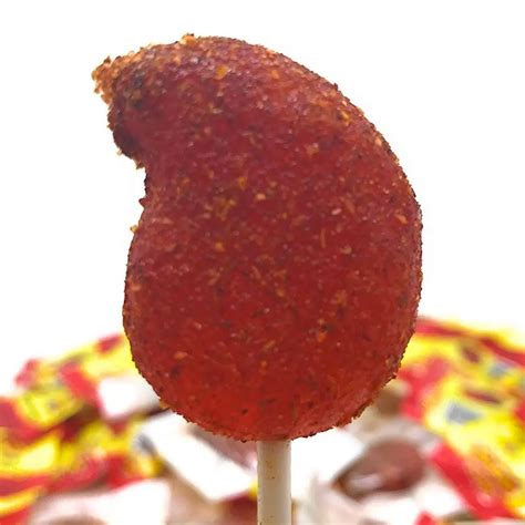 Spicy Watermelon Lollipops Chamoy Candy Mexican Candy Picosito