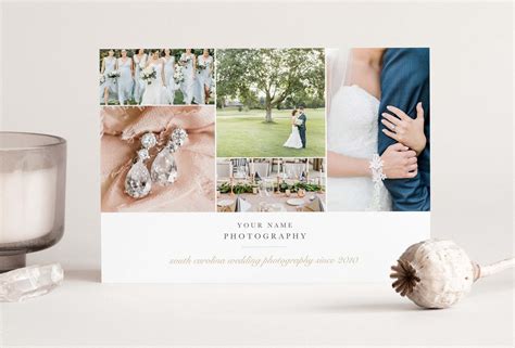 Photography Marketing 5x7 Promo Card Post Card Template Canva Ps