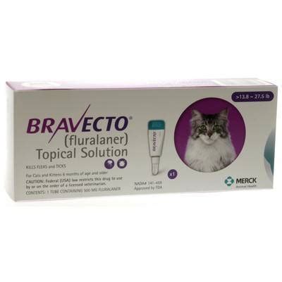 Bravecto chb2045 flea & tick chew for cats. Bravecto - 12 Week Topical Solution for Cats | VetRxDirect