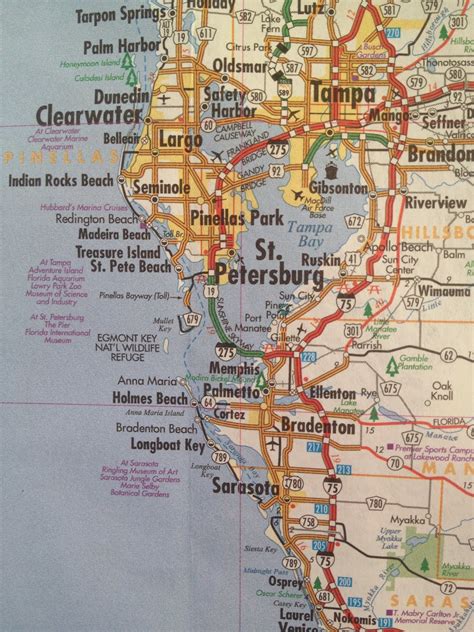 Map Of Florida West Coast Map