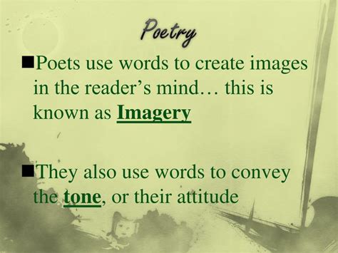 Ppt Intro To Poetry Powerpoint Presentation Free Download Id2011885