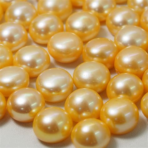 6 5 7 Natural Cultured Freshwater Round Dyed China Golden Loose Pearl Buy Loose Pearl Golden