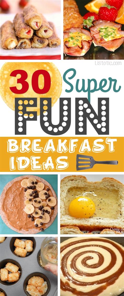 30 Super Fun Breakfast Ideas Worth Waking Up For ⋆ Listotic