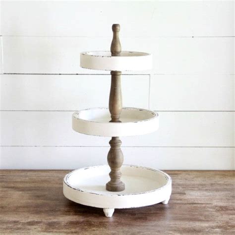 Rustic Elegance 3 Tier Stand Tiered Stand Rustic Elegance Antique