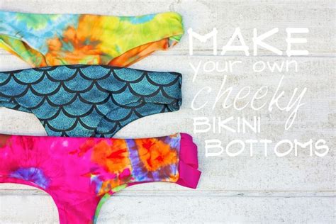 Sew Much To Do Sew Little Time — Diy Cheeky Bikini Bottoms