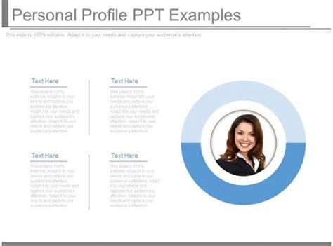 Personal Profile Ppt Examples Presentation PowerPoint Diagrams PPT