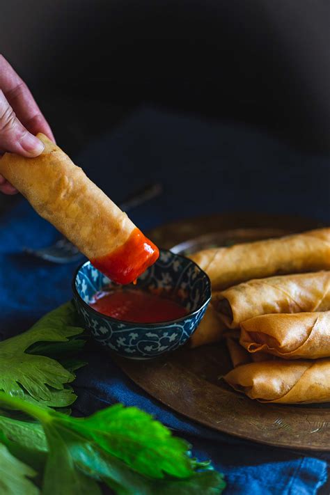 Yummy Spring Rolls Cooking With Lei