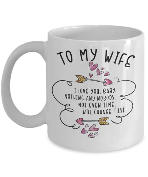 Wife Coffee Mug To My Wife Coffee Mug Birthday Gift For Wife