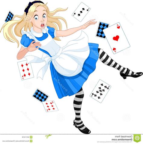 Alice Falling Down The Rabbit Hole Drawing At Getdrawings Free Download
