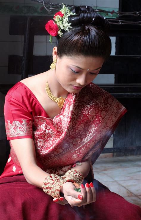 [human] nepalese bride wedding ceremony in kathmandu nepal r nosillysuffix