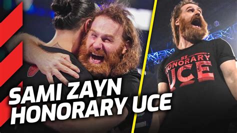 Honorary Uce Sami Zayn Officially Joins The Bloodline YouTube