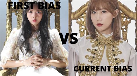 My First Bias Vs My Current Bias In Kpop Groups Youtube