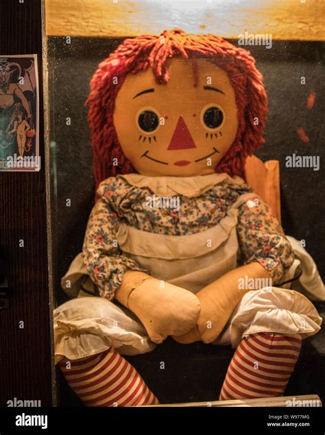 The Real Annabelle Doll That Is Located In The Warrens Occult Museum