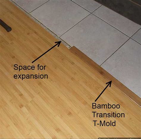 To install an overlap reducer, simply glue down to the subfloor using construction adhesive and/or you can face nail into the subfloor using 8 penny finish nails. Floating Floors Over Tiles - Vintalicious.net