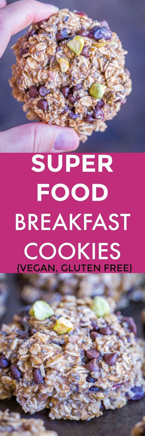 Let sit until absorbed) this cookie dough tastes like a delicious, creamy, caramel, banana flavoured cake mix! Superfood Breakfast Cookies - These easy make ahead ...