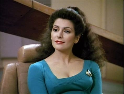 Deanna Troi With That Knowing Smile On Her Face Also This Was Probably My Favorite Costume